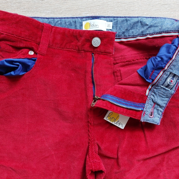 Mini Boden red cords size 12 - Picture 9 of 16